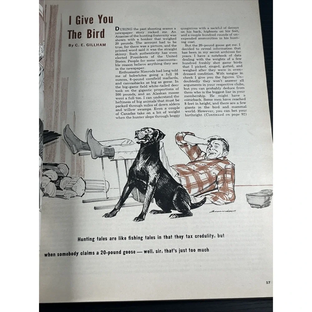 Field & Stream Magazine April 1966 – Vintage Hunting & Fishing – No. 12